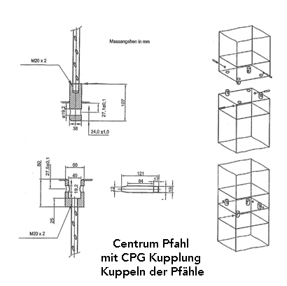 CPG Kupplungspfahl